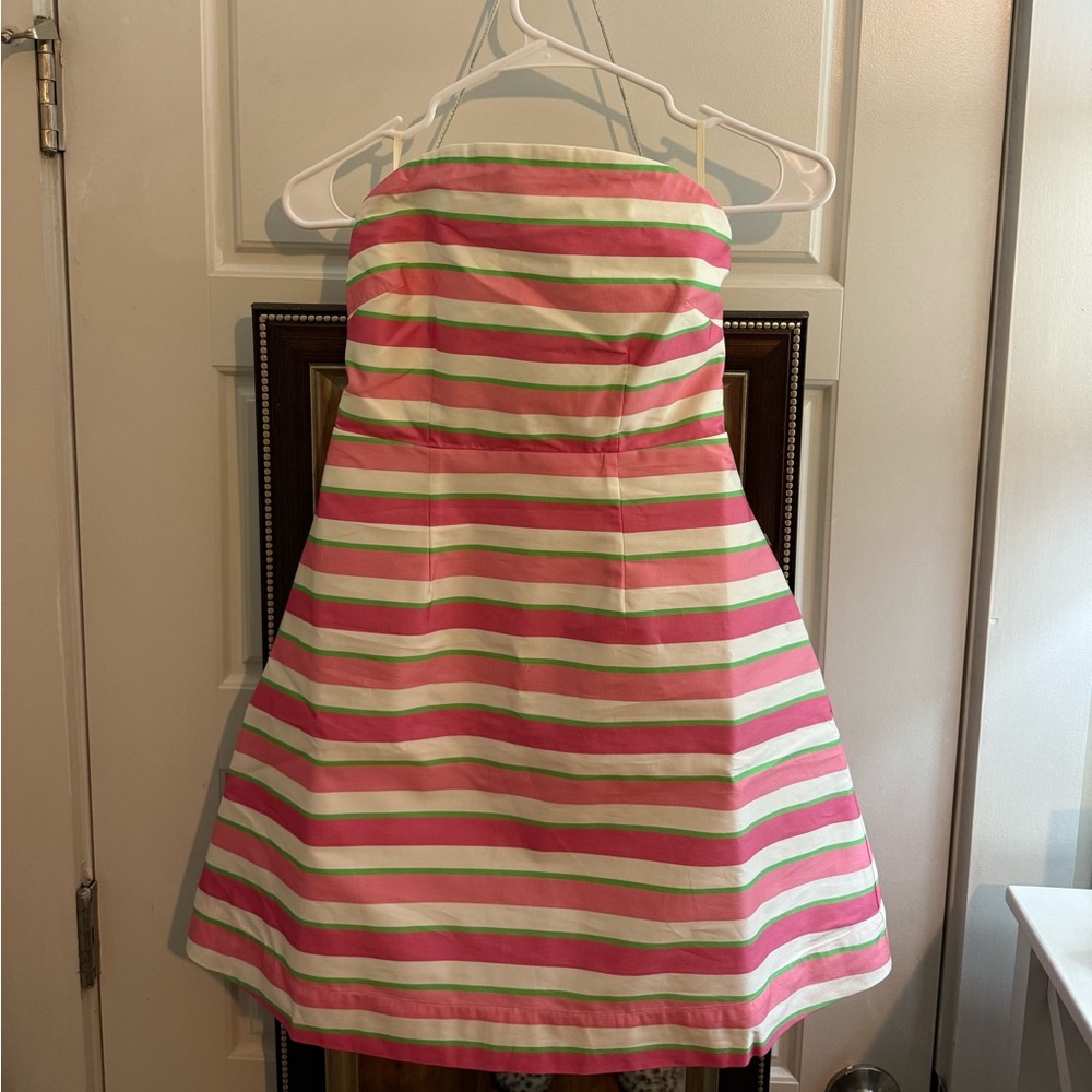 Aston Studio The Beatrix Dress in Arisa Stripe